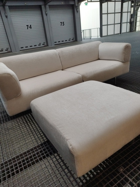 Image 1 of Cassina 250 Met Sofa with footstool