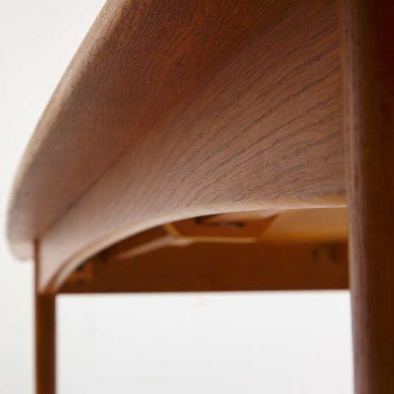 Image 1 of Vintage teak and oakwood dining table, 1960s