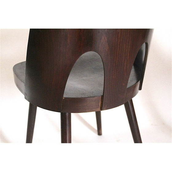 Image 1 of Pair of vintage wooden chairs by Oswald Haerdtl for Ton Bystřice pod Hostýnem, Czechoslovakia 1955