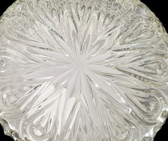 Image 1 of Lampada da soffitto in vetro vintage anni '60 1111