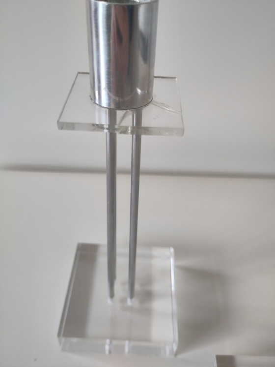 Image 1 of 3x Studio van Eldik candlestick by Hanneke van Eldik-Bartlema & Berend van Eldik