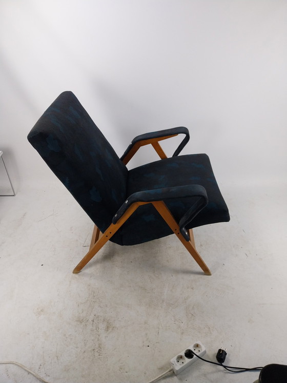 Image 1 of 2 X Lounge Chair Czech Republic By Frantiṣ̌Ek Jirák For Tatra 1960'S