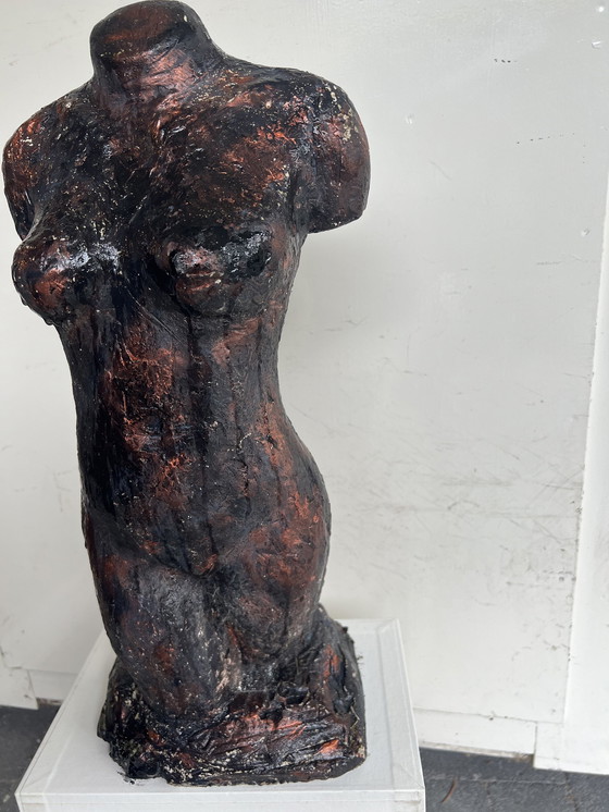 Image 1 of Vintage Statue Female Torso