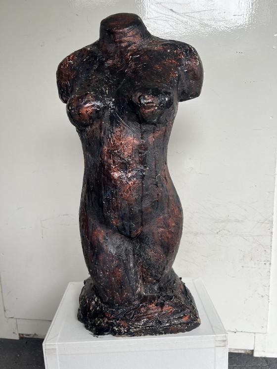 Image 1 of Vintage Statue Female Torso