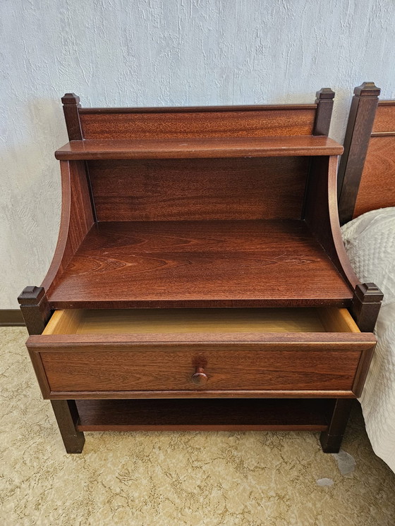 Image 1 of Full mahogany bedroom