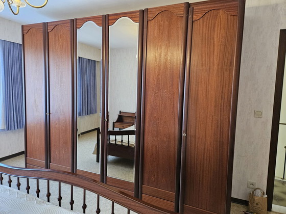 Image 1 of Full mahogany bedroom