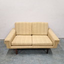 1950s Vintage Bench Two-Seater Sofa Fifties