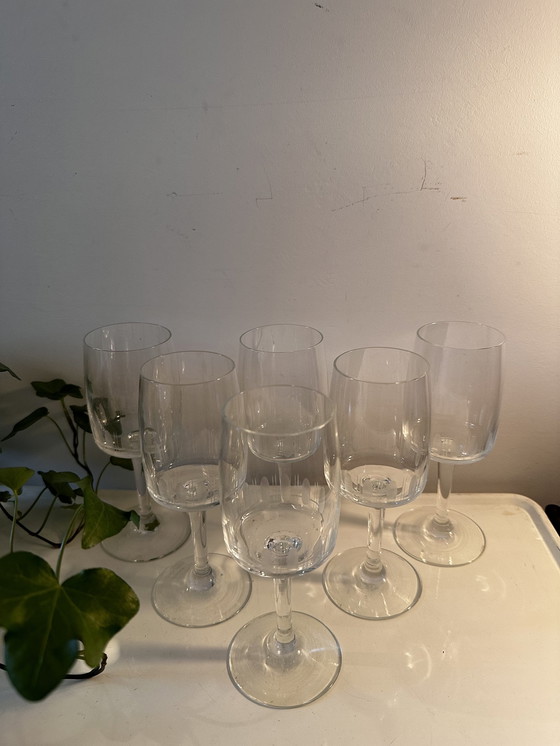 Image 1 of Crystal Liqueur Glasses 1960s