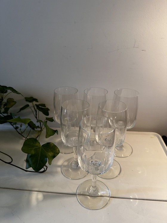 Image 1 of Crystal Liqueur Glasses 1960s