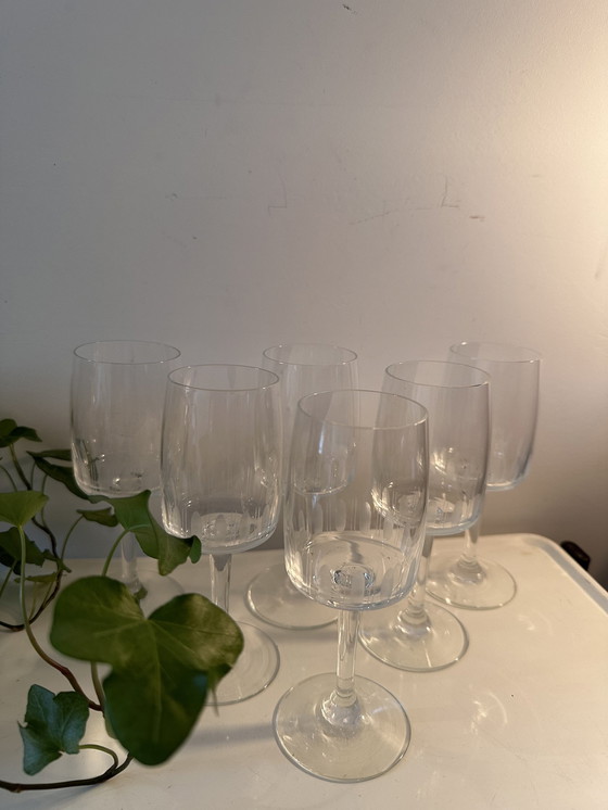 Image 1 of Crystal Liqueur Glasses 1960s