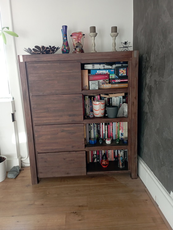 Image 1 of Sturdy Storage Cabinet, Industrial Looks