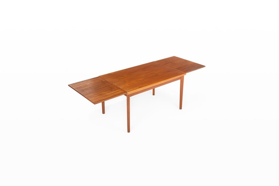 Image 1 of Extendable Dining Table By Am Møbler, Denmark, 1960S