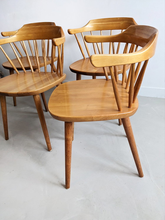 Image 1 of 4x Yngve Ekström for Stolab Småland' Dining Chair