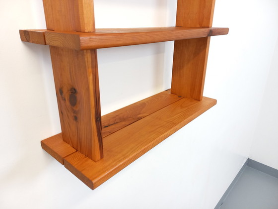 Image 1 of Vintage Pine Wall Shelf 80s Regain Home Style