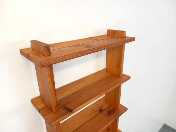 Image 1 of Vintage Pine Wall Shelf 80s Regain Home Style