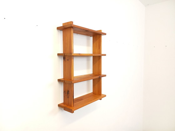 Image 1 of Vintage Pine Wall Shelf 80s Regain Home Style