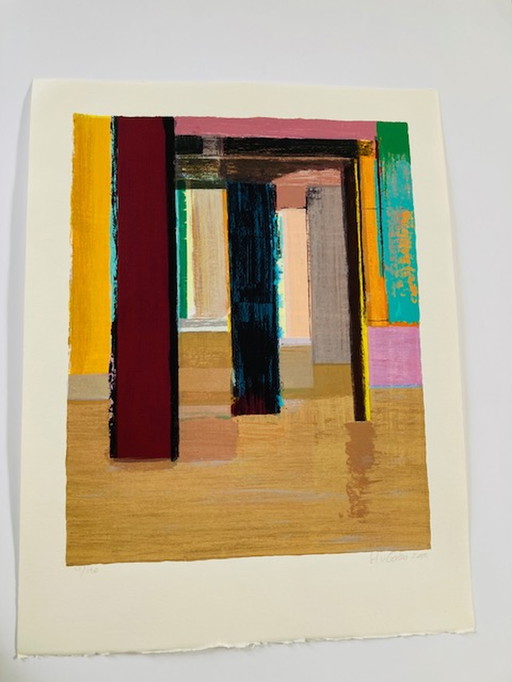 Helmuth van Galen - silkscreen - Inner space I