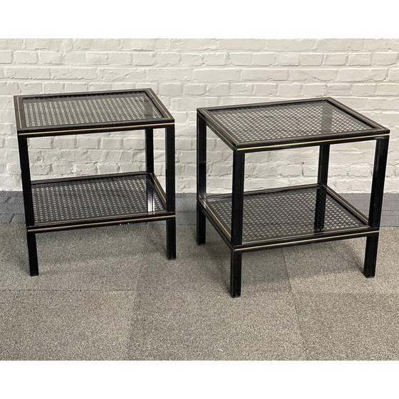 Image 1 of Pair of vintage side tables by Pierre Vandel