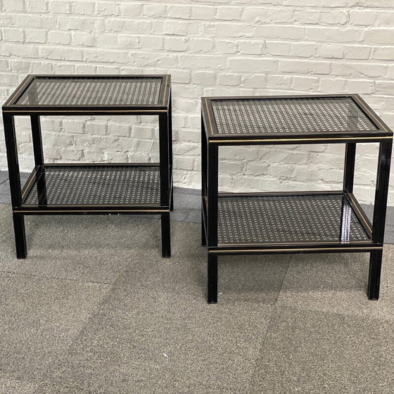 Image 1 of Pair of vintage side tables by Pierre Vandel