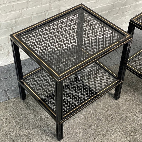 Image 1 of Pair of vintage side tables by Pierre Vandel