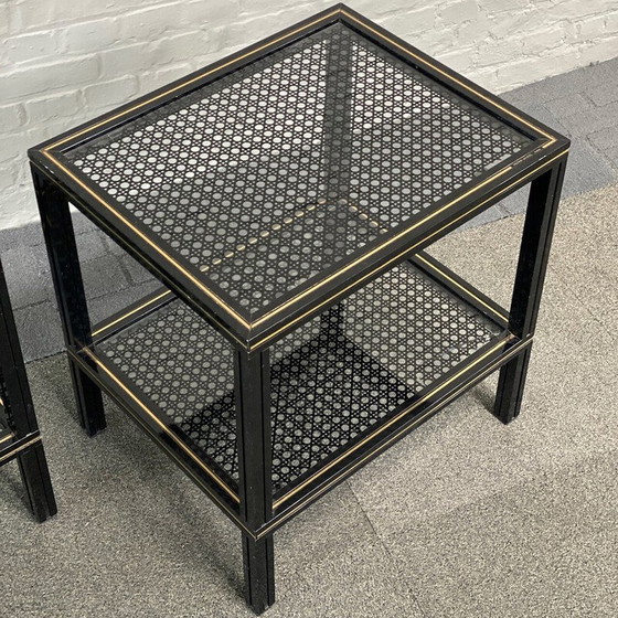 Image 1 of Pair of vintage side tables by Pierre Vandel
