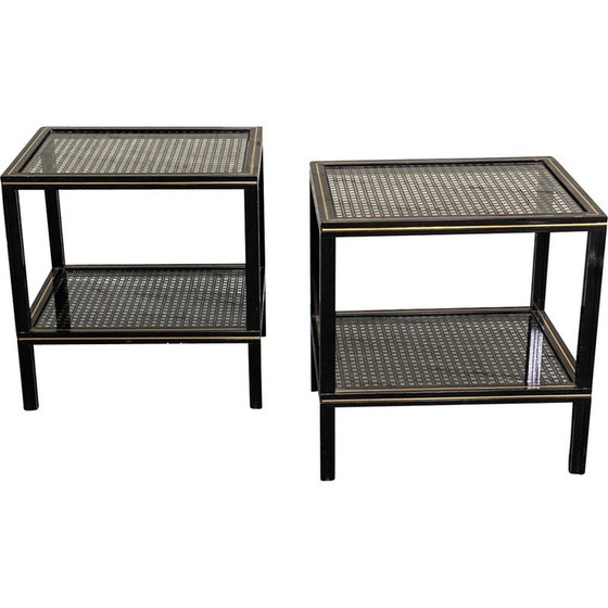 Image 1 of Pair of vintage side tables by Pierre Vandel