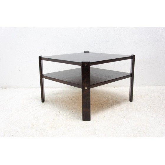 Image 1 of Vintage beech wood coffee table, Czechoslovakia 1980s