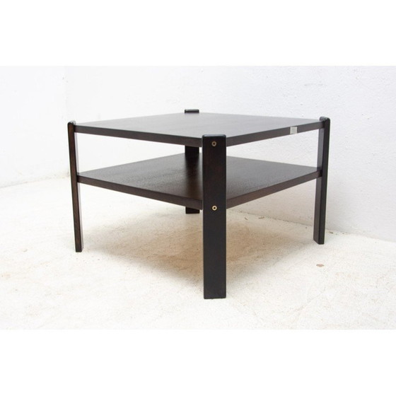 Image 1 of Vintage beech wood coffee table, Czechoslovakia 1980s