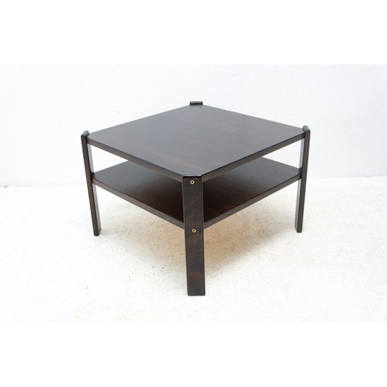 Image 1 of Vintage beech wood coffee table, Czechoslovakia 1980s