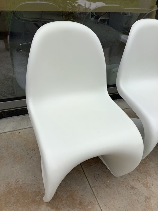 3x Vitra Verner Panton chair