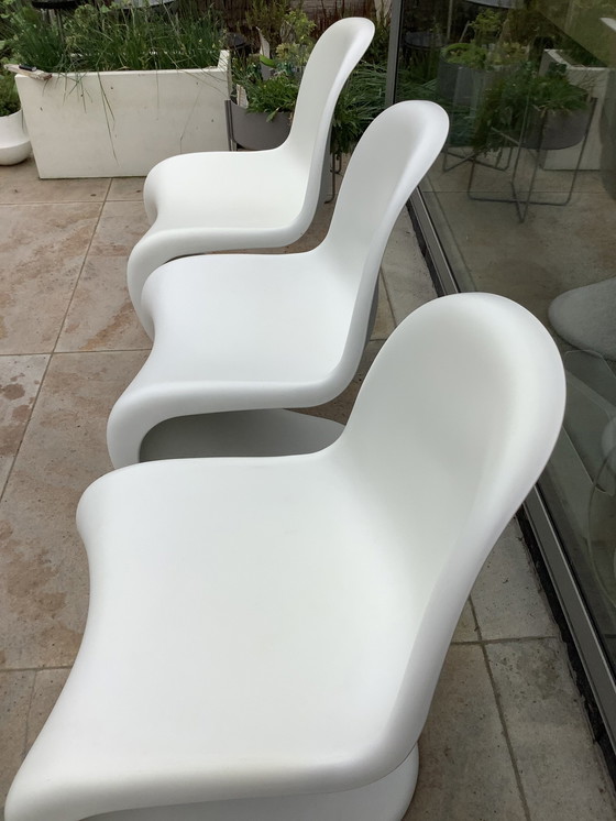 Image 1 of 3x Vitra Verner Panton chair