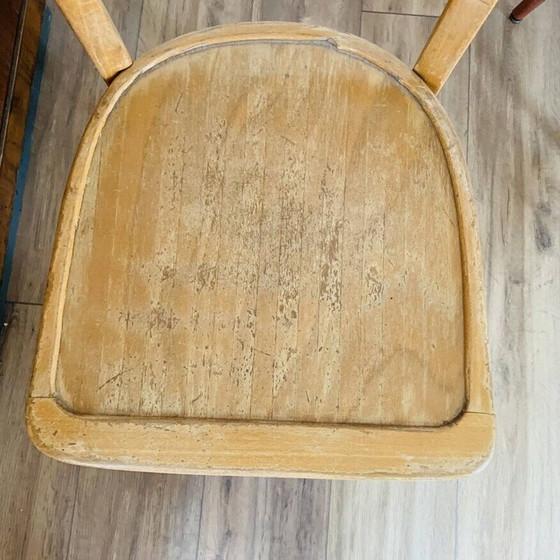 Image 1 of Set of 4 mismatched vintage chairs