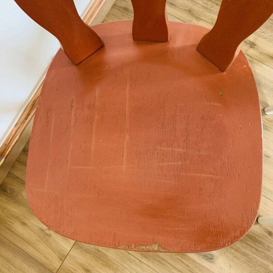 Image 1 of Set of 4 mismatched vintage chairs