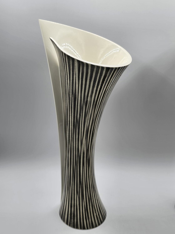 Image 1 of Set Of 3 Large Design Vases