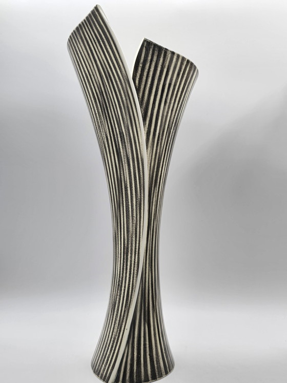 Image 1 of Set Of 3 Large Design Vases