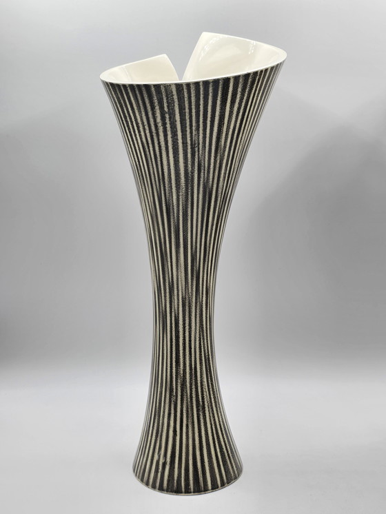 Image 1 of Set Of 3 Large Design Vases