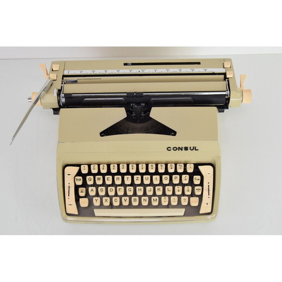 Image 1 of Mid-century typewriter, Czechoslovakia 1970s