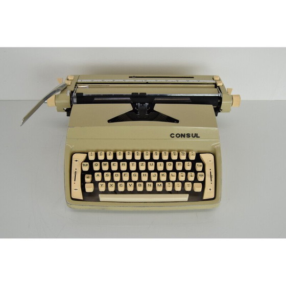 Image 1 of Mid-century typewriter, Czechoslovakia 1970s