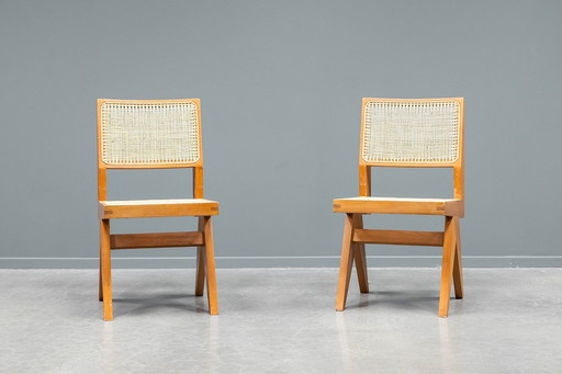 Jeanneret Armless Dining Chair