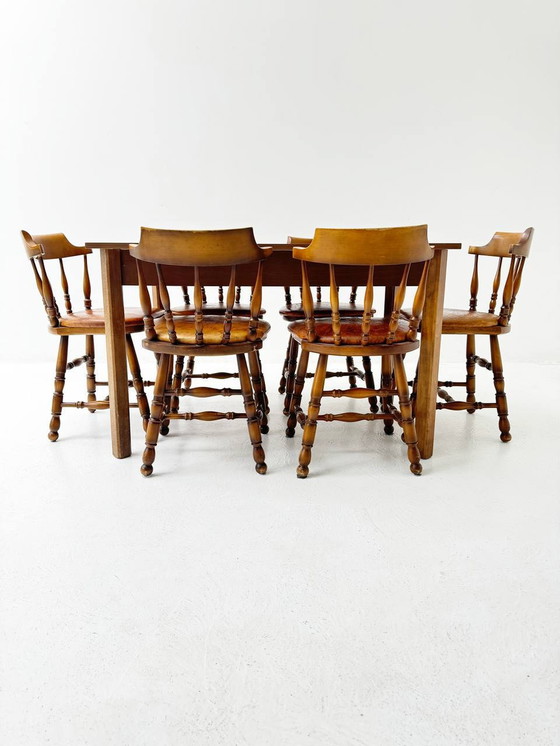 26 vintage farmhouse chairs 1950s 825 Whoppah