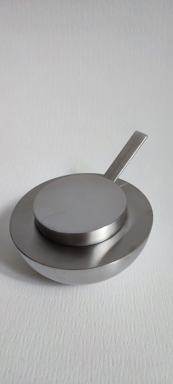 Image 1 of Blomus stainless steel Asia Milk & Sugar Cream Set Stotz Design Bauhaus