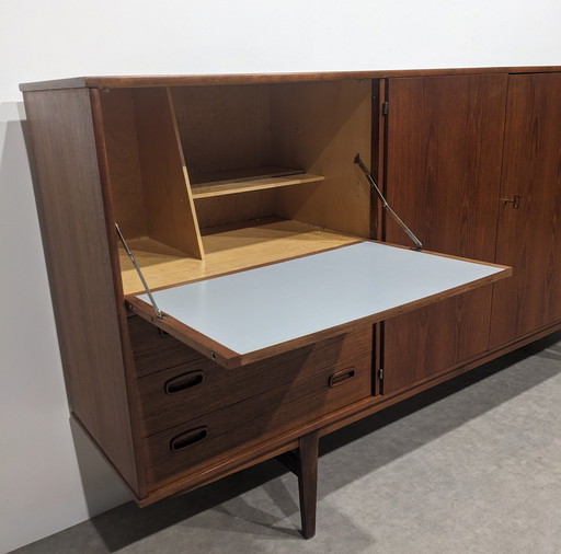  Long Mid-Century Highboard