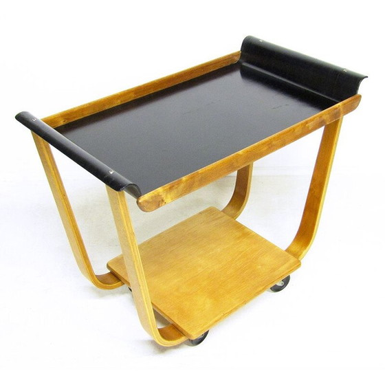 Image 1 of Vintage PB31 serving trolley by Cees Braakman for Pastoe 1950