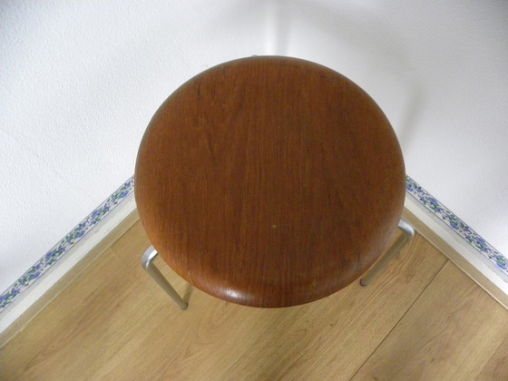 Image 1 of 2x Dot Stools By Arne Jacobsen For Fritz Hansen