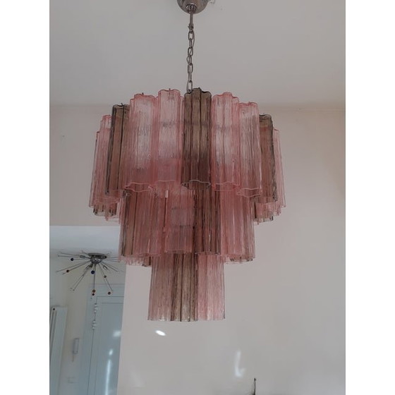 Image 1 of Italian Murano Style Glass Sputnik Chandelier