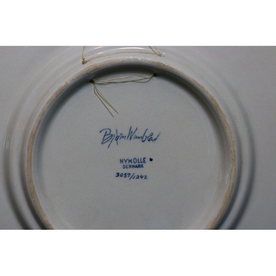 Image 1 of Vintage wall plate by Bjørn Wiinblad for Nymolle, 1960s