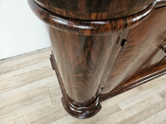 Image 1 of Art Decò Sideboard By Levi Minzi In Walnut Briar