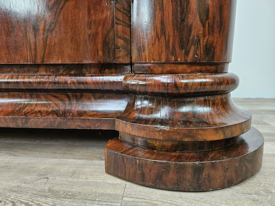 Image 1 of Art Decò Sideboard By Levi Minzi In Walnut Briar