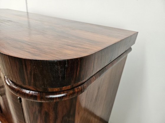 Image 1 of Art Decò Sideboard By Levi Minzi In Walnut Briar