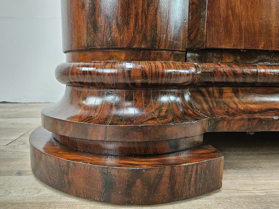 Image 1 of Art Decò Sideboard By Levi Minzi In Walnut Briar